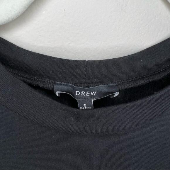 Anthro DREW Floral Embroidered Crew Neck Sweatshirt Size Small - Picture 7 of 9